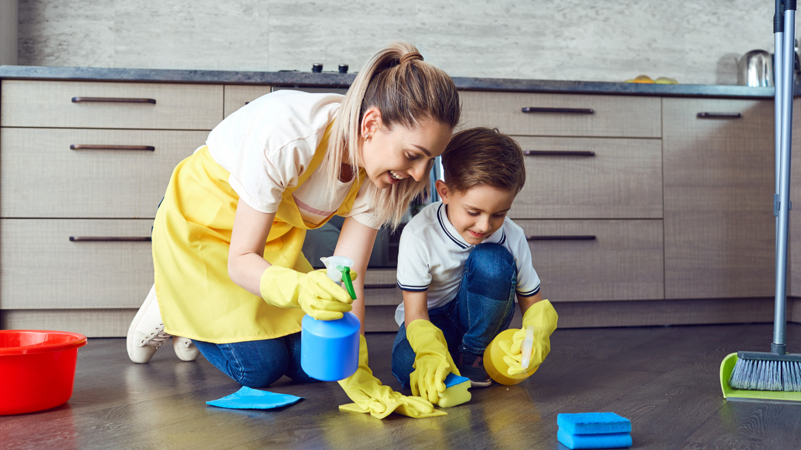 The Productive Mom Cleaning Checklist - Cleaning Tips For Parents
